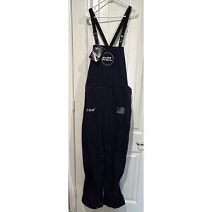 OEL Arc Flash Bib 12 CAL BIB OVERALL USA Made Blue Sz Lrg